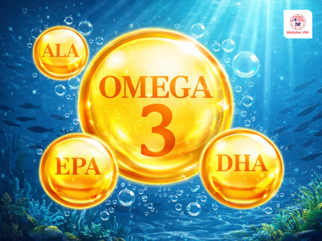 Omega 3 không phải là một chất đơn lẻ, mà là tên gọi chung của một nhóm acid béo