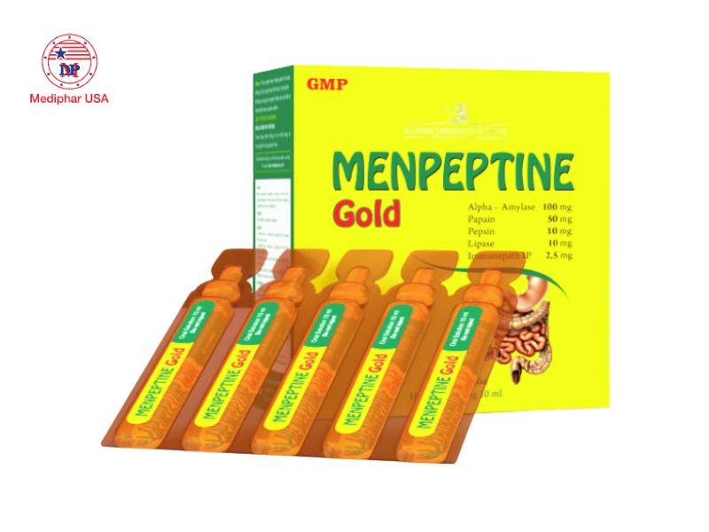 Men tiêu hóa dạng ống Menpeptine Gold