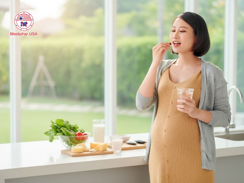 Uống canxi lúc nào tốt nhất cho bà bầu?