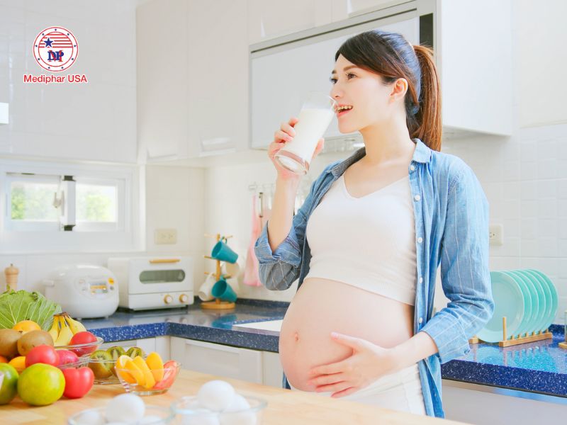 Bà bầu nên uống canxi từ tháng thứ mấy của thai kỳ?