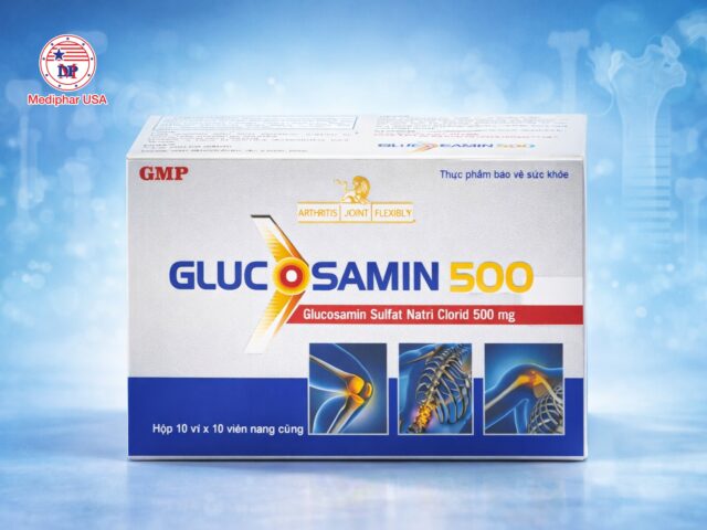 Glucosamin 500 mức hàm lượng phù hợp để xây dựng liệu trình bổ sung theo khuyến nghị 