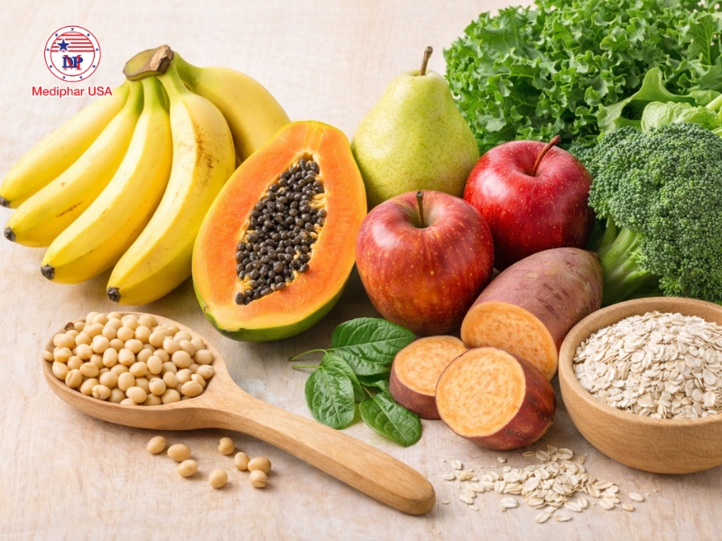 Tăng cường chất xơ trong khẩu phần ăn giúp trẻ dễ tiêu hoá hơn 
