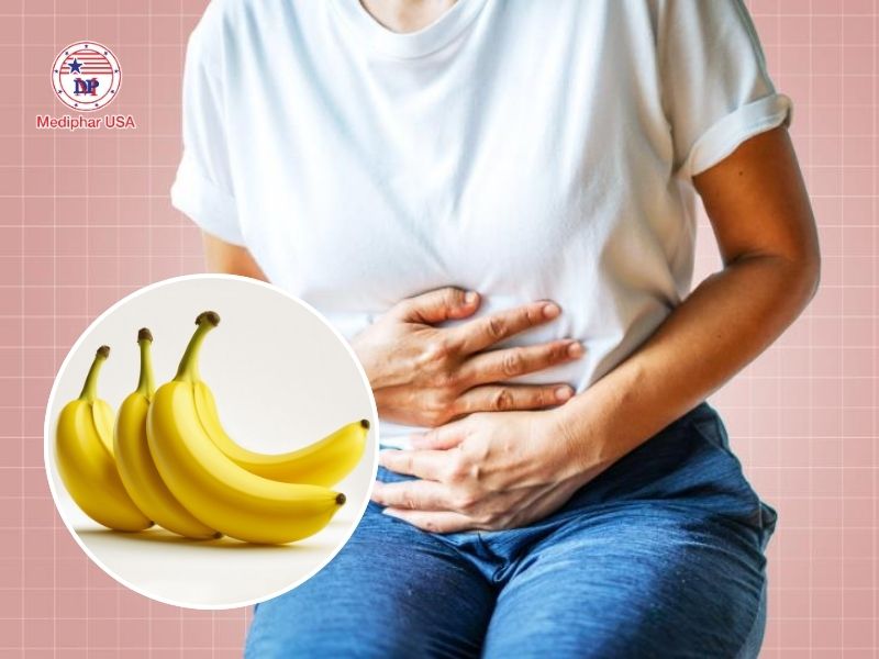 Người đang bị tiêu chảy ăn chuối được không?