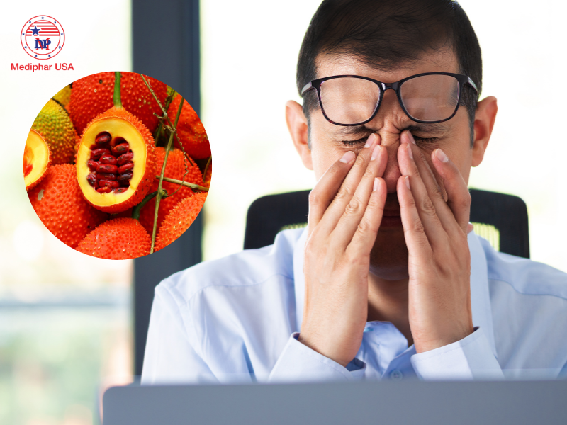 Dầu gấc có tác dụng gì cho mắt?