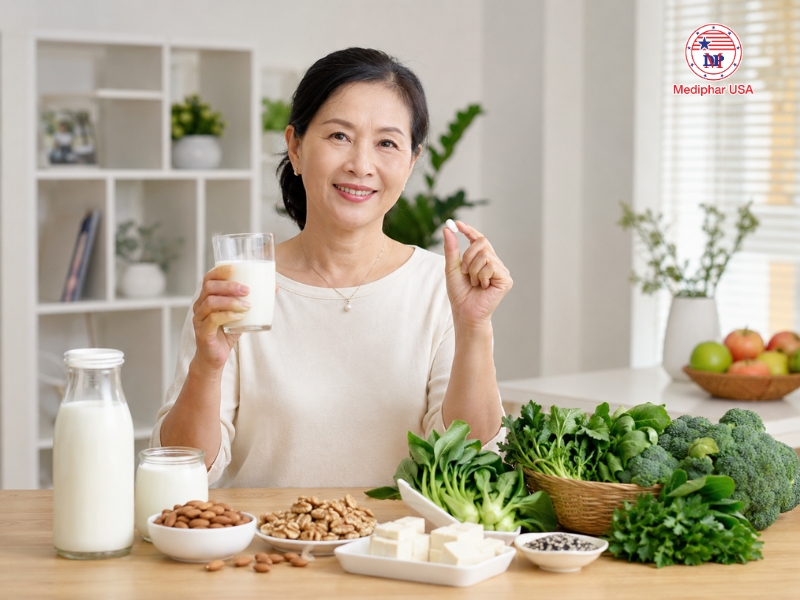 Người lớn thiếu canxi nên uống gì? Gợi ý cách chọn sản phẩm phù hợp Người lớn thiếu canxi nên uống gì để hỗ trợ xương chắc khỏe