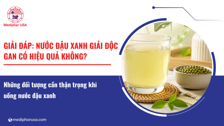 Giải đáp: Nước đậu xanh giải độc gan có hiệu quả không?