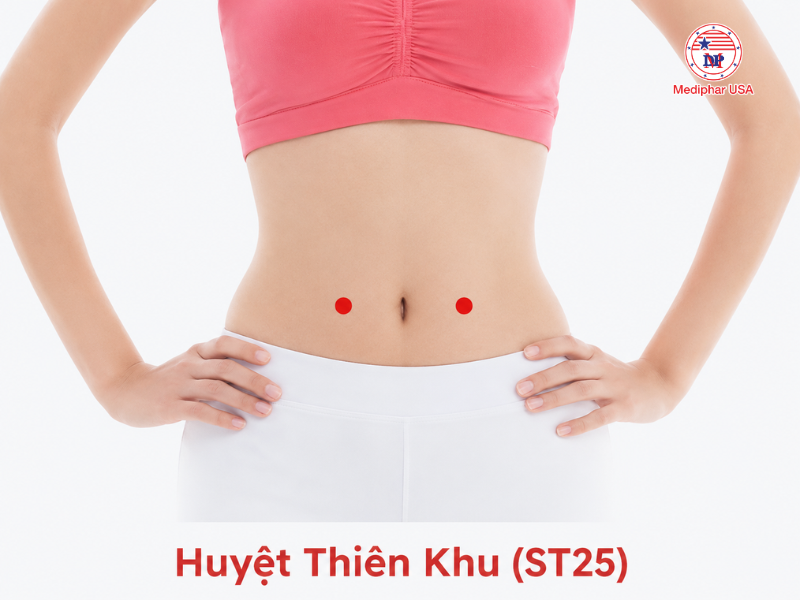 Huyệt Thiên Khu (ST25)