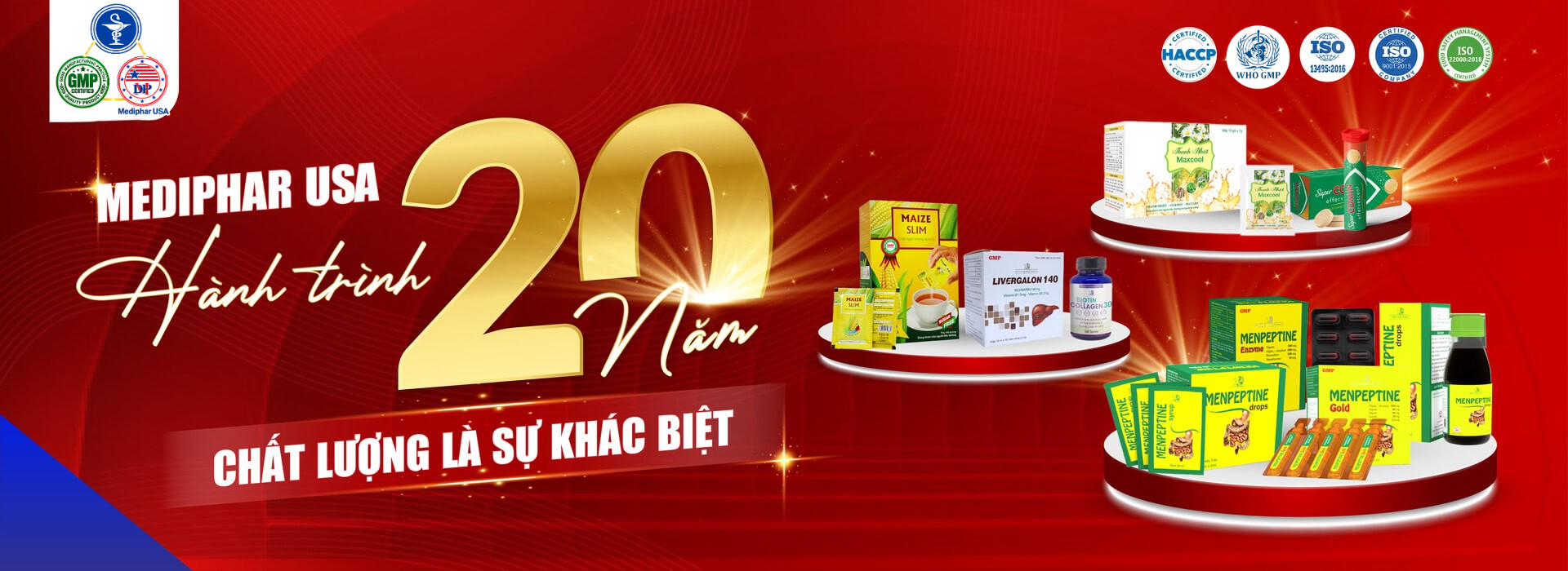 Mediphar USA: Chuyên sản xuất, gia công, phân phối TPCN Mediphar USA: Chuyên sản xuất, gia công, phân phối TPCN