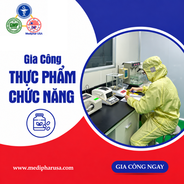 Mediphar USA: Chuyên sản xuất, gia công, phân phối TPCN
