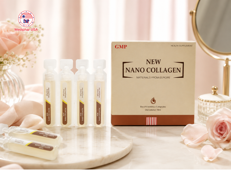 Uống collagen có tốt không? Lợi ích và cách bổ sung phù hợp New Nano Collagen C