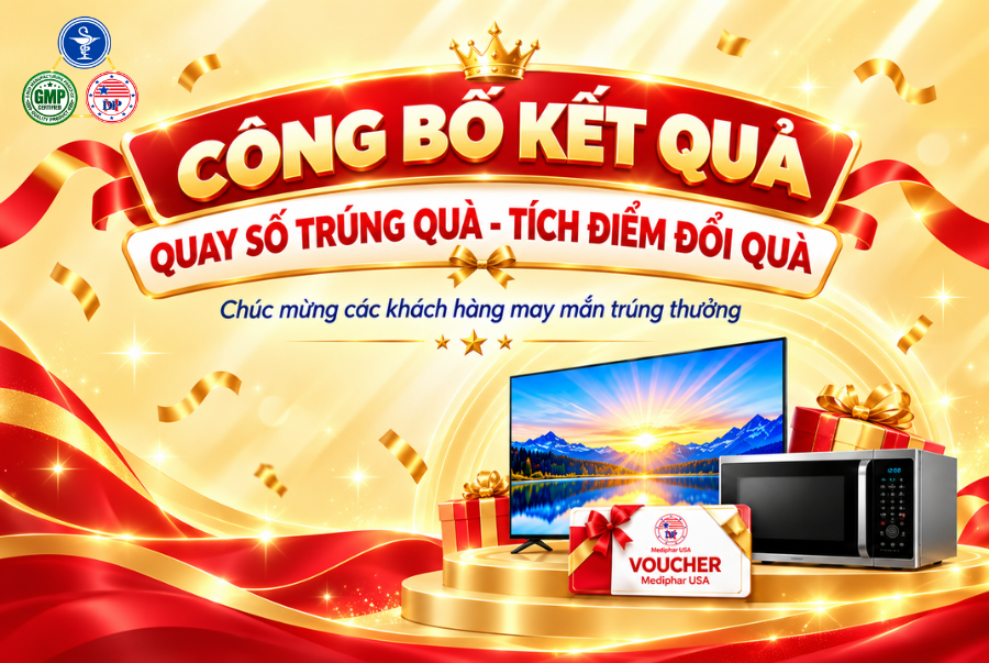 Công bố kết quả chương trình “Mua hàng nhận mã – Quay số trúng quà & Tích điểm đổi quà” Công bố kết quả chương trình “Mua hàng nhận mã – Quay số trúng quà & Tích điểm đổi quà”